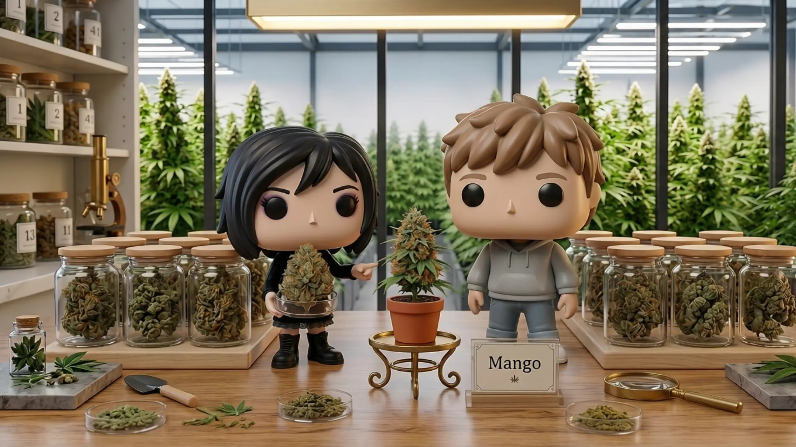 Alex présente la fleur Mango THCV