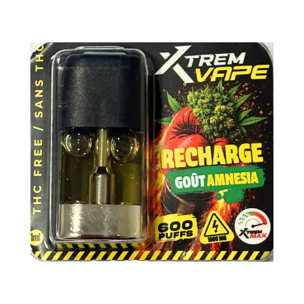 Recharge Amnésia – cartouche énergisante NéoCannaLab